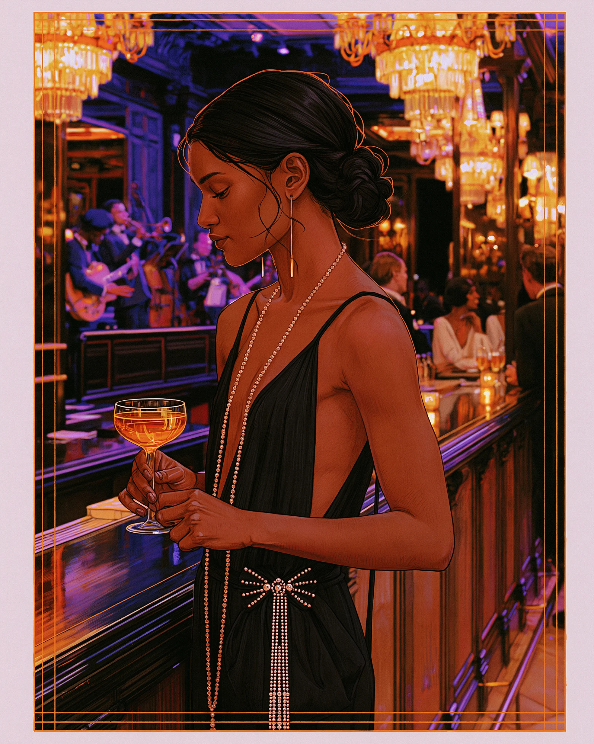 La robe échancrée